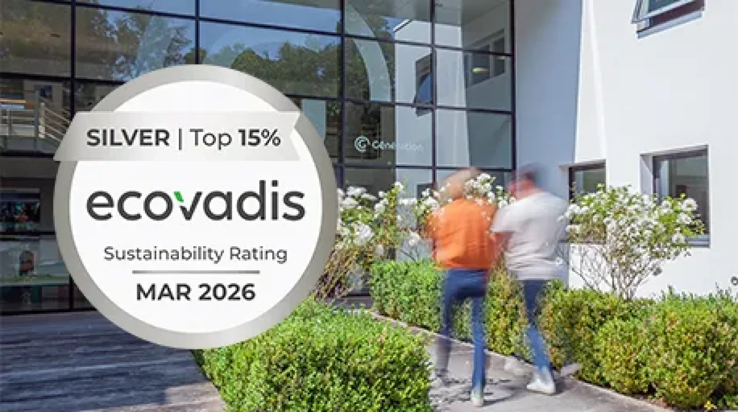 Index egalite-Medaille Ecovadis © Dylan Lepoivre - Génération